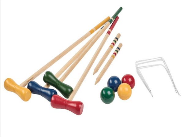 Croquet set the perfect lawn game